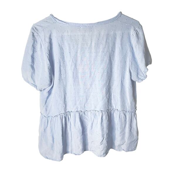 Alia Clip Dot Babydoll Tee - Picture 5 of 8